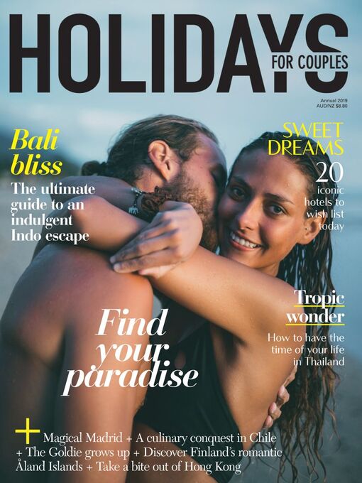 Cover image for Holidays for Couples: Annual 2019